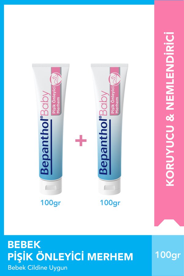 Baby Pişik Önleyici Merhem 100 gr 2li Paket L Sls, Parfüm Içermez
