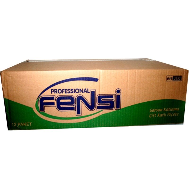 Garson Katlama Peçete 33x33 (1 Koli: 12 Paket x 100'lü)