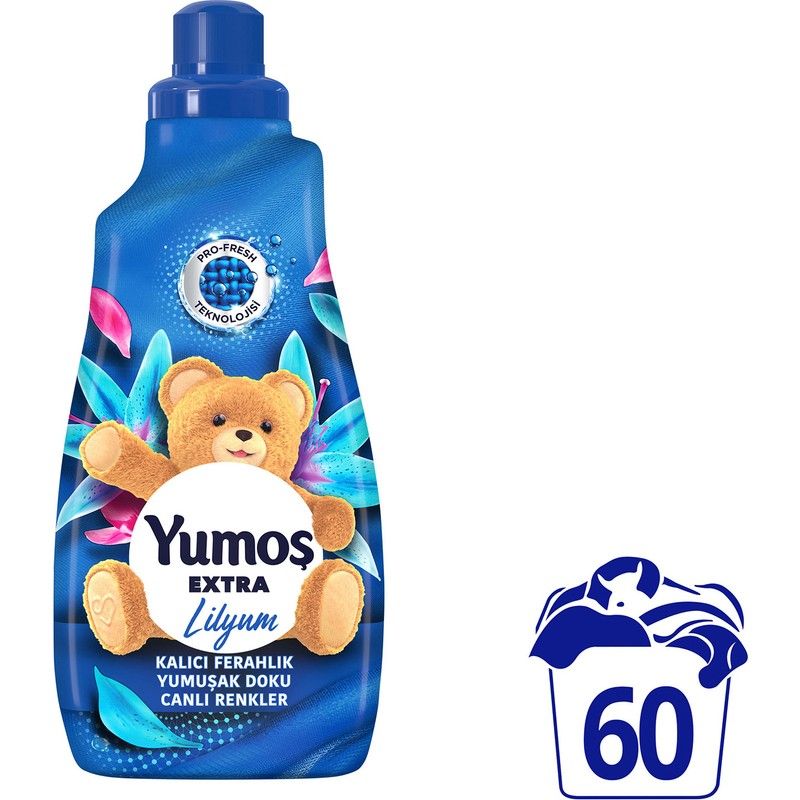 Extra Konsantre Çamaşır Yumuşatıcısı Lilyum 1440 ml 60 Yıkama
